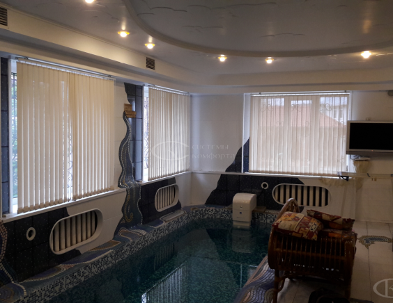 Вертикальные тканевые жалюзи